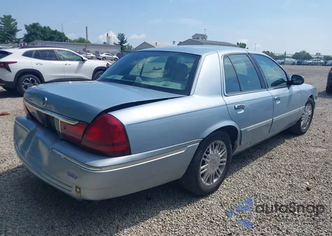 2003 Mercury Grand Marquis Ls from USA, damaged, VIN 2MEFM75WX3X615552